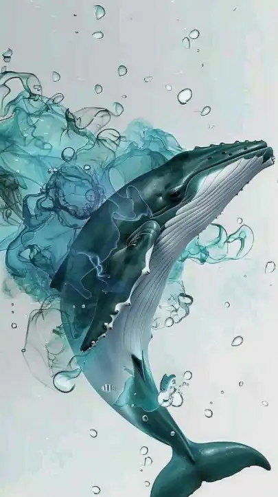 an underwater shoot of a whale