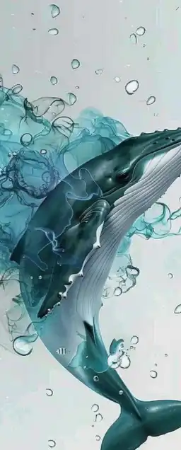 an underwater shoot of a whale