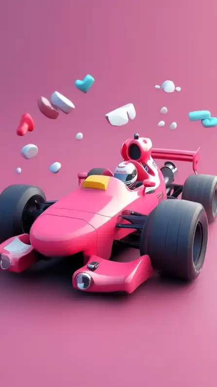 a racing car