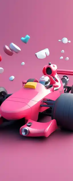 a racing car