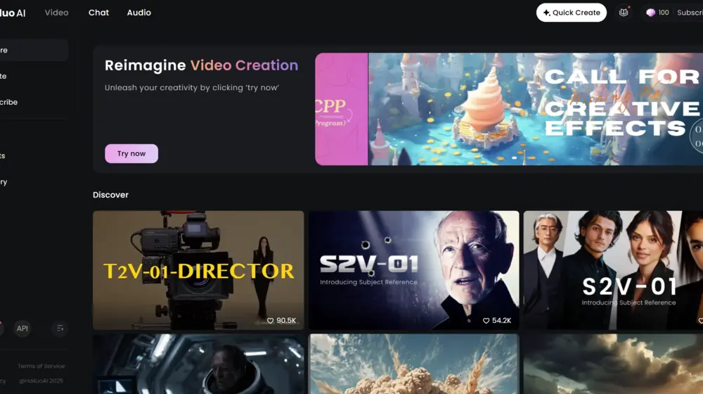 Hailuo AI MiniMax - AI Video Generation with the best camera control